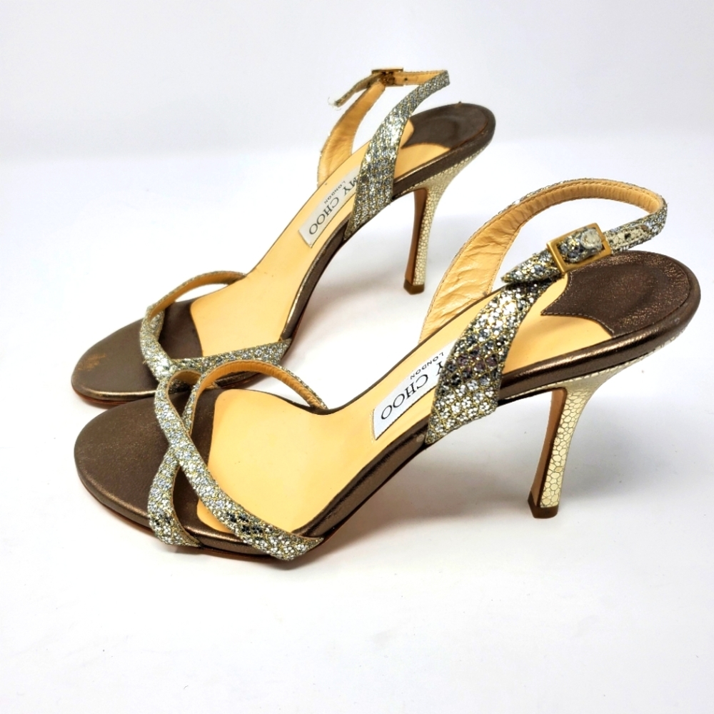 Jimmy Choo Champagne Pumps